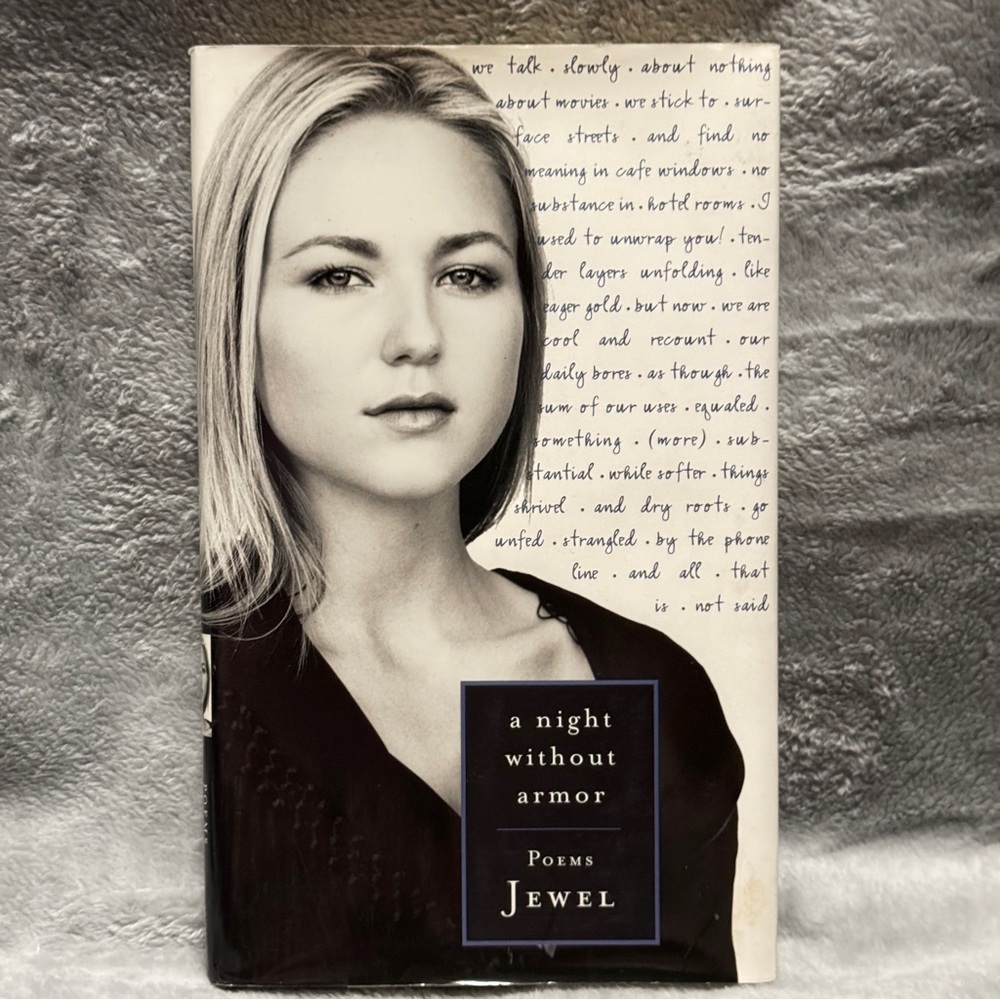 ✨ A Night Without Armor by Jewel – First Edition Hardcover Poetry Book 1998